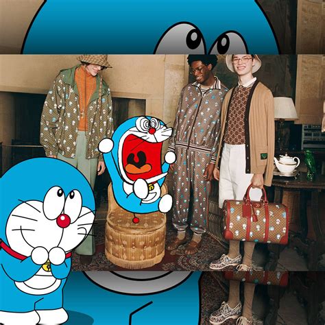 gucci x dragon ball|Gucci doraemon capsule collection.